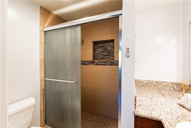 1209 E 1st St, Tustin, CA 92780 - bathroom with a shower stall