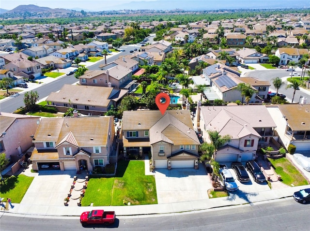 13637 Aspen Leaf Ln, Eastvale, CA 92880 - aerial perspective of suburban area