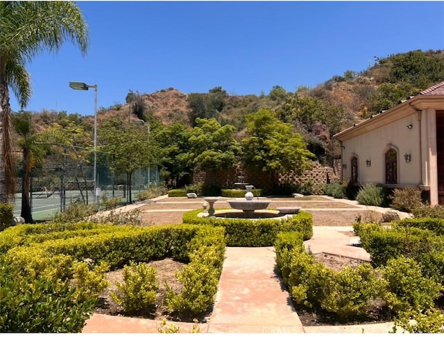 119 Furlong Ln, Bradbury, CA 91008 - view of home's community with a tennis court