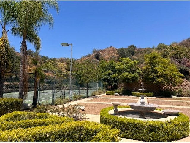 119 Furlong Ln, Bradbury, CA 91008 - view of home's community featuring a tennis court