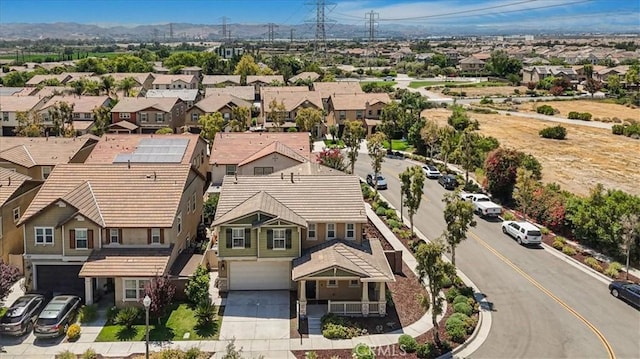 16202 Orion Ave, Chino, CA 91708 - aerial view of residential area featuring a mountainous background
