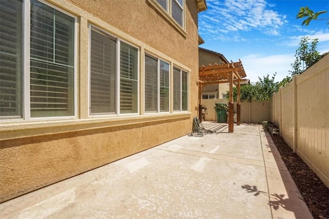 16202 Orion Ave, Chino, CA 91708 - fenced backyard featuring a patio area and a pergola