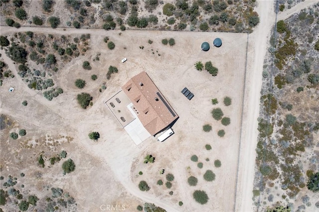 5935 Monte Vista Rd, Phelan, CA 92371 - aerial overview of property's location featuring a desert landscape