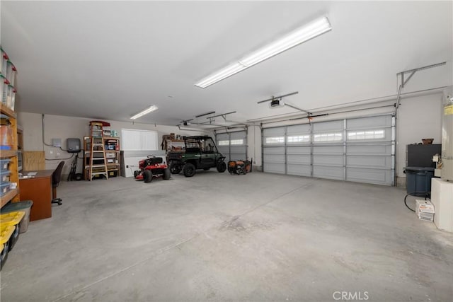 5935 Monte Vista Rd, Phelan, CA 92371 - garage with a garage door opener