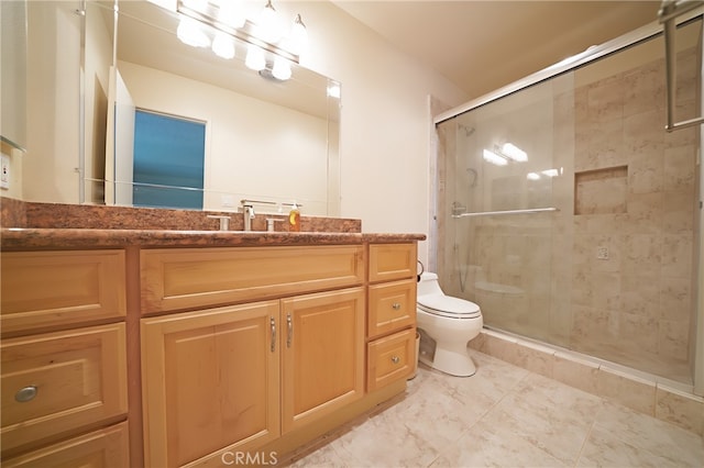 18560 Vanowen St Unit 27, Reseda, CA 91335 - full bath featuring vanity and a shower stall