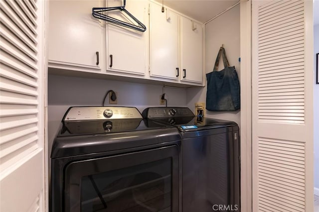 222 Monterey Rd Unit 1205, Glendale, CA 91206 - laundry room with cabinet space and washing machine and clothes dryer