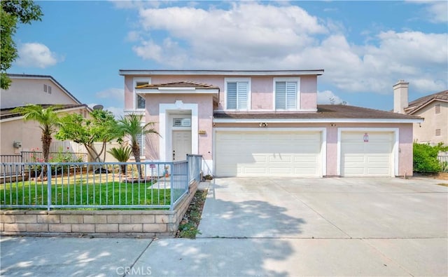 1528 W Delvale St, West Covina, CA 91790 - view of front facade featuring concrete driveway and stucco siding