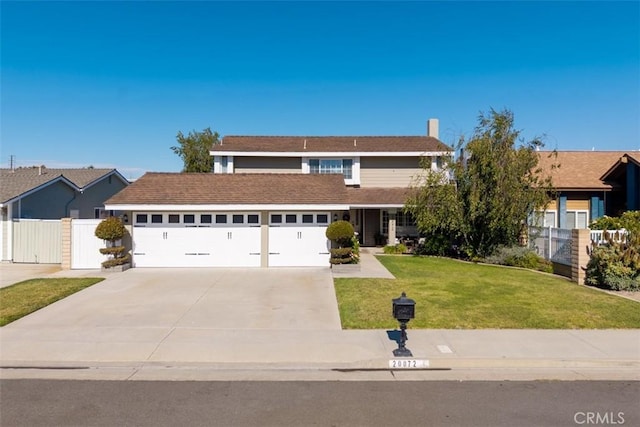 20072 Mural Cir, Huntington Beach, CA 92646 - traditional-style home featuring concrete driveway and a garage