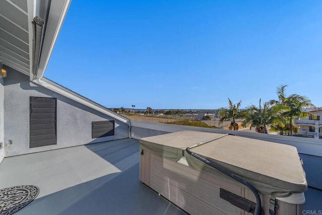 3526 Ticonderoga St, San Diego, CA 92117 - view of patio / terrace featuring a hot tub
