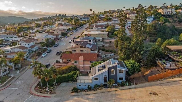 3526 Ticonderoga St, San Diego, CA 92117 - aerial view at dusk of a residential view