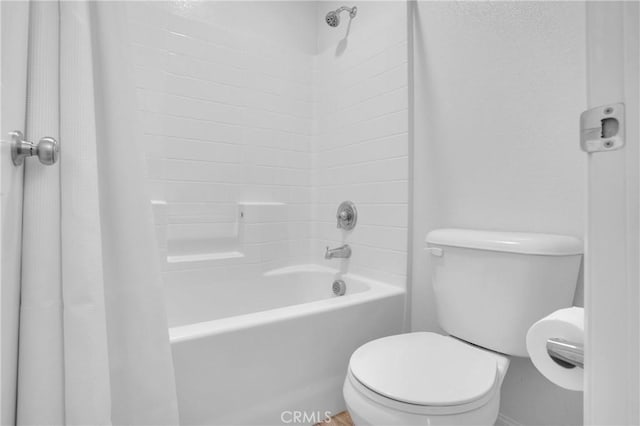 1405 Santa Victoria Rd Unit 2, Chula Vista, CA 91913 - bathroom featuring shower / bath combination with curtain and toilet