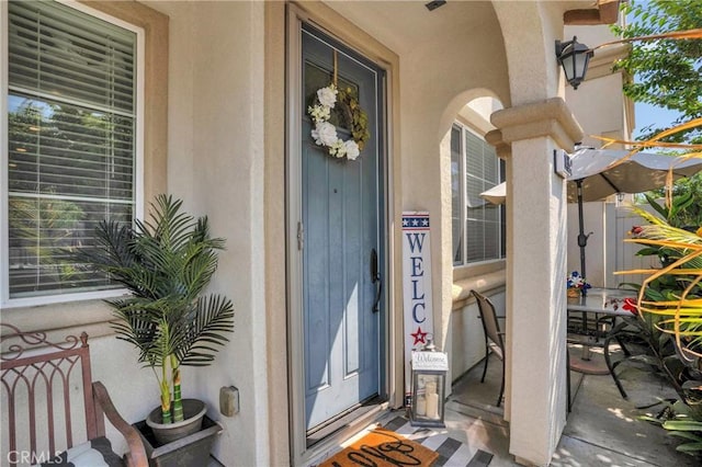 1405 Santa Victoria Rd Unit 2, Chula Vista, CA 91913 - doorway to property featuring stucco siding
