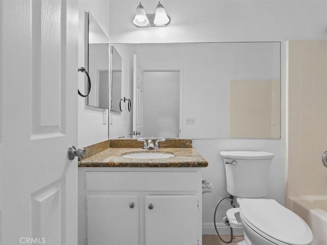 37453 56th St E, Palmdale, CA 93552 - full bath featuring vanity and bathtub / shower combination