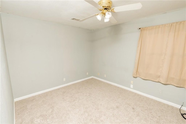 906 E 22nd St, Merced, CA 95340 - spare room with carpet floors and ceiling fan