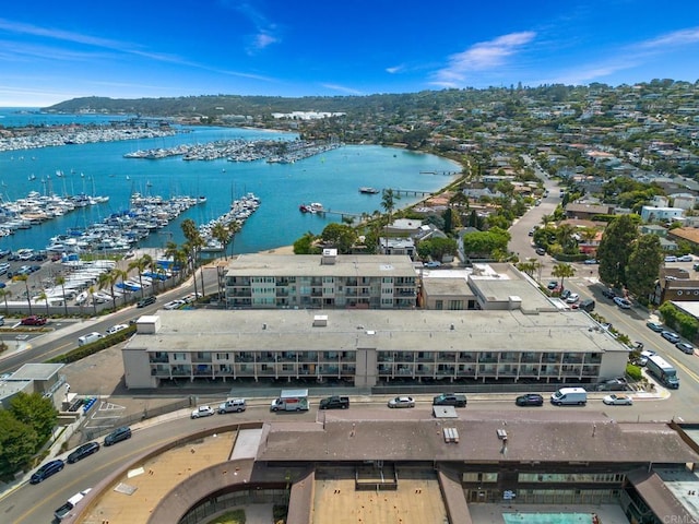 1021 Scott St Unit 130, Point Loma, CA 92106 - drone / aerial view of a large body of water and a marina