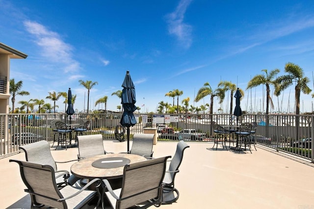 1021 Scott St Unit 130, Point Loma, CA 92106 - view of patio featuring outdoor dining space