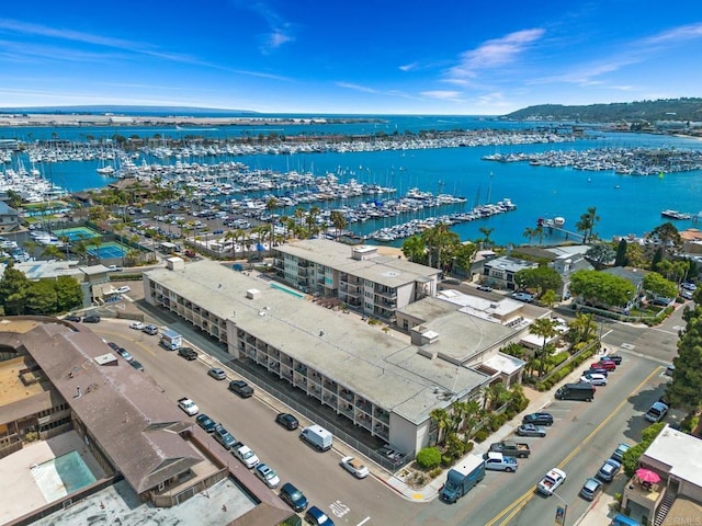 1021 Scott St Unit 130, Point Loma, CA 92106 - aerial view of a marina and a nearby body of water