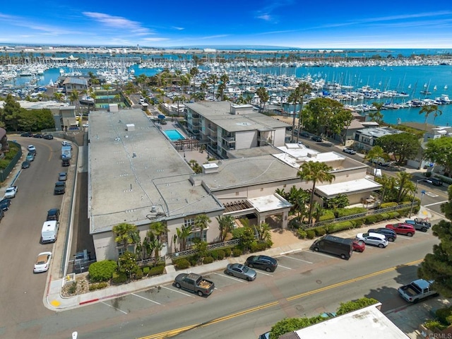 1021 Scott St Unit 130, Point Loma, CA 92106 - bird's eye view of a marina and a nearby body of water