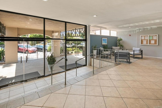 1021 Scott St Unit 130, Point Loma, CA 92106 - community lobby with recessed lighting