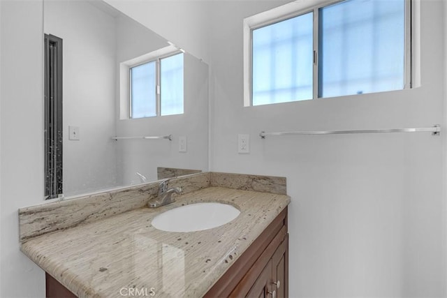 501 W Floral Dr, Monterey Park, CA 91754 - bathroom with vanity and healthy amount of natural light