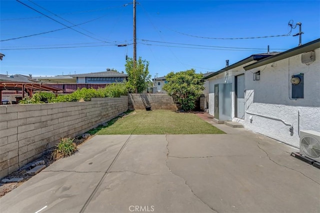 501 W Floral Dr, Monterey Park, CA 91754 - fenced backyard featuring a patio area