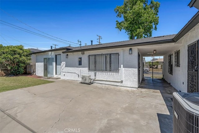 501 W Floral Dr, Monterey Park, CA 91754 - view of front of house with stucco siding and a gate
