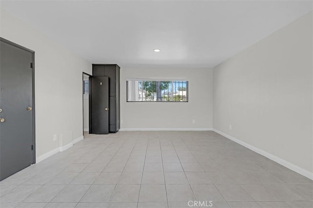 501 W Floral Dr, Monterey Park, CA 91754 - empty room with light tile patterned floors and recessed lighting