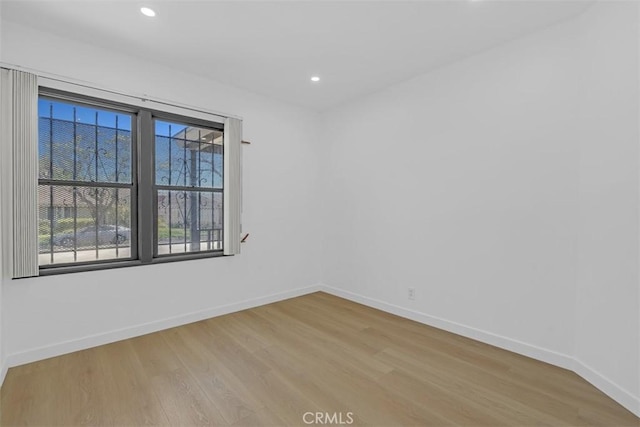 501 W Floral Dr, Monterey Park, CA 91754 - spare room featuring wood finished floors and recessed lighting