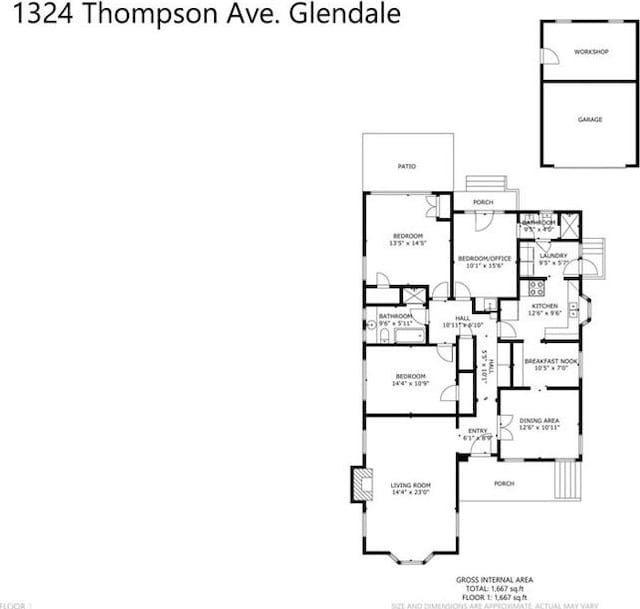 1324 Thompson Ave, Glendale, CA 91201 - photo 53