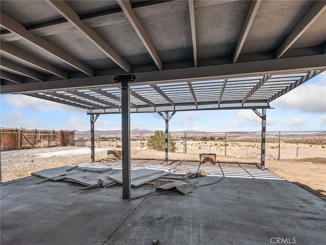 1233 Cabrillo Dr, Barstow, CA 92311 - view of patio / terrace with a pergola