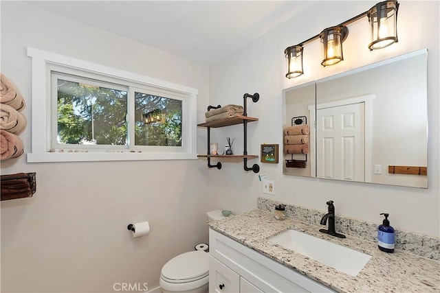 292 Heliotrope Dr, Lake Arrowhead, CA 92352 - bathroom with vanity and toilet