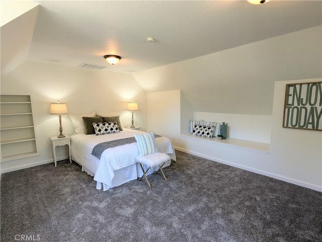 1785 Durham Dayton, Durham, CA 95938 - carpeted bedroom featuring vaulted ceiling and a textured ceiling