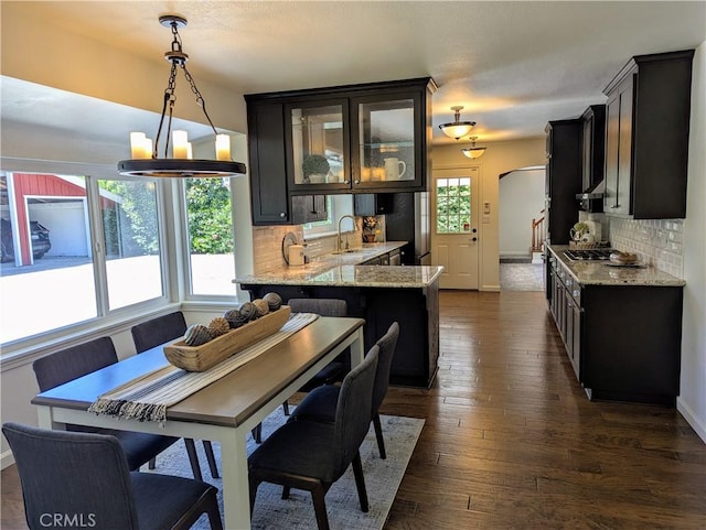1785 Durham Dayton, Durham, CA 95938 - dining room with dark wood-style floors and baseboards