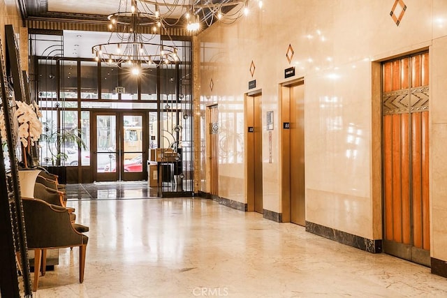 460 S Spring St Unit 1013, Los Angeles, CA 90013 - community lobby featuring a high ceiling