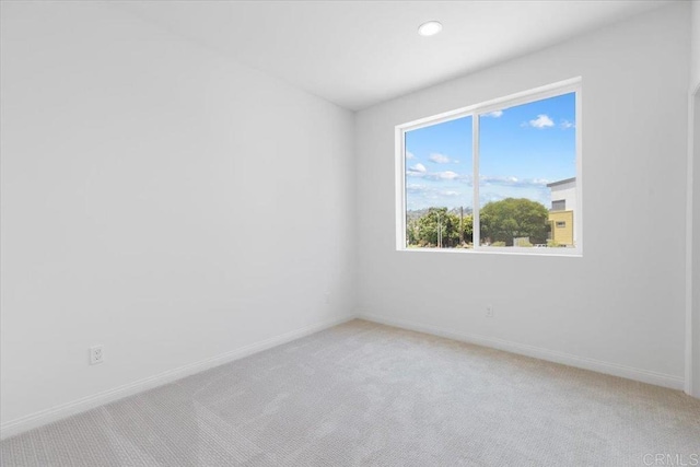 314 El Cajon Blvd, El Cajon, CA 92020 - unfurnished room featuring light colored carpet and recessed lighting