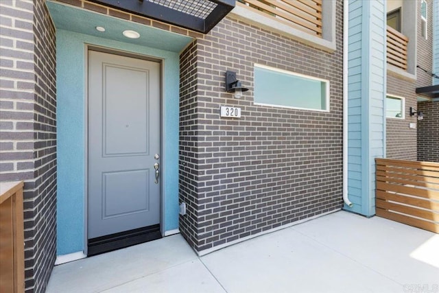 314 El Cajon Blvd, El Cajon, CA 92020 - doorway to property with brick siding