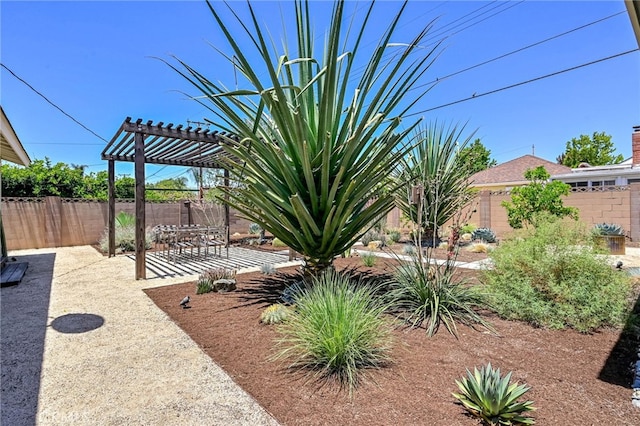 1319 E Monroe Ave, Orange, CA 92867 - view of yard featuring a pergola and a patio area