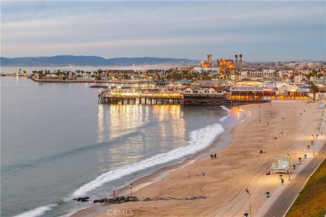 555 Esplanade Unit 320, Redondo Beach, CA 90277 - water view featuring local beach