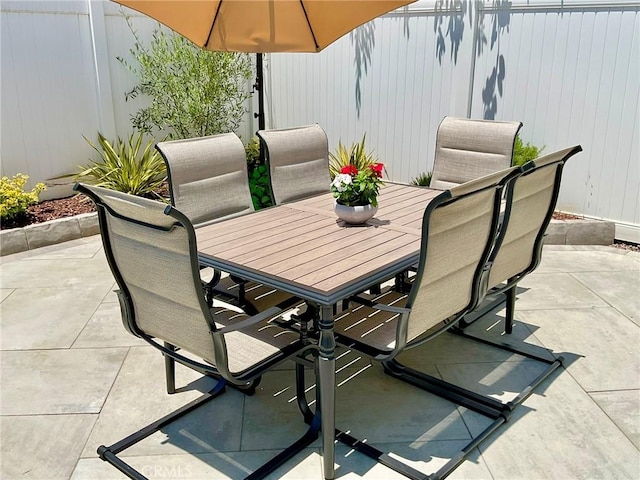 22801 Nolan St, Lake Forest, CA 92630 - view of patio with outdoor dining area