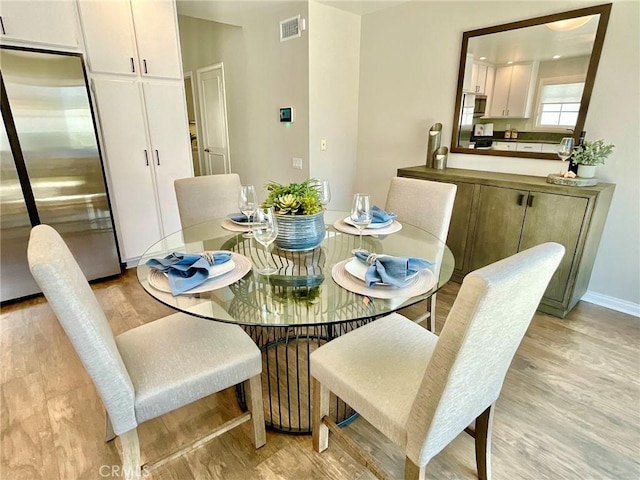 22801 Nolan St, Lake Forest, CA 92630 - dining space with light wood-style floors