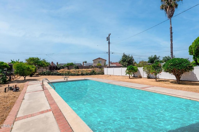 9818 Firebird Ave, Whittier, CA 90605 - view of pool with a fenced backyard