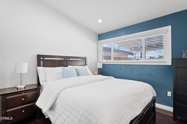 9818 Firebird Ave, Whittier, CA 90605 - bedroom featuring dark wood-type flooring and recessed lighting