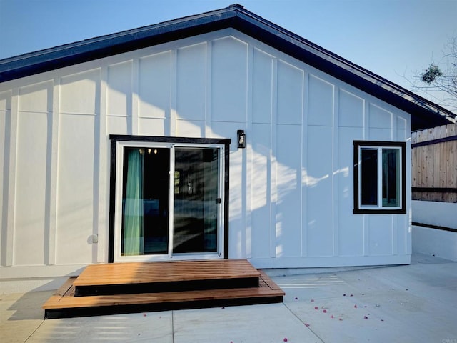 7118 Stanford Ave, La Mesa, CA 91942 - rear view of property featuring board and batten siding