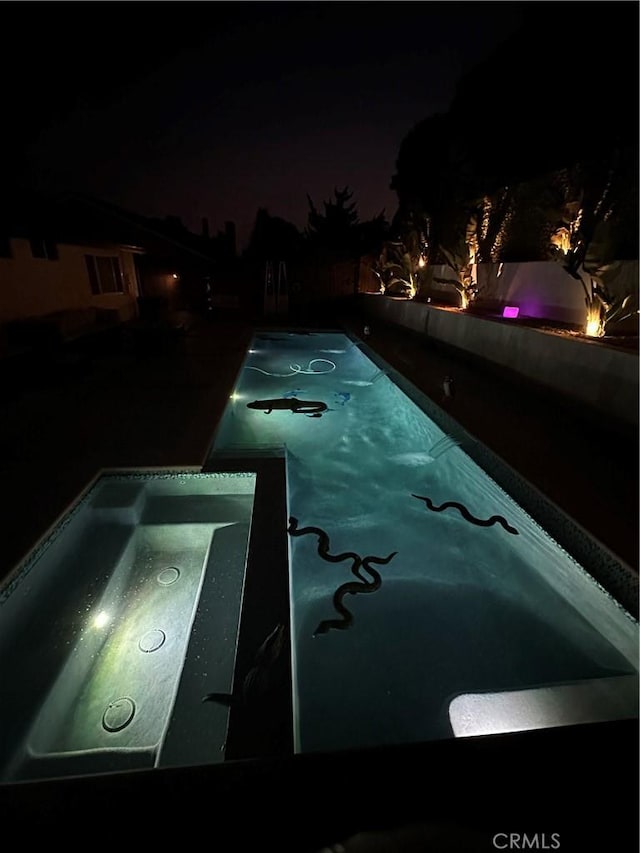 13191 Honeybee St, Moorpark, CA 93021 - view of pool at twilight