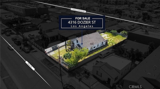 4316 Dozier St, Los Angeles, CA 90022 - aerial view
