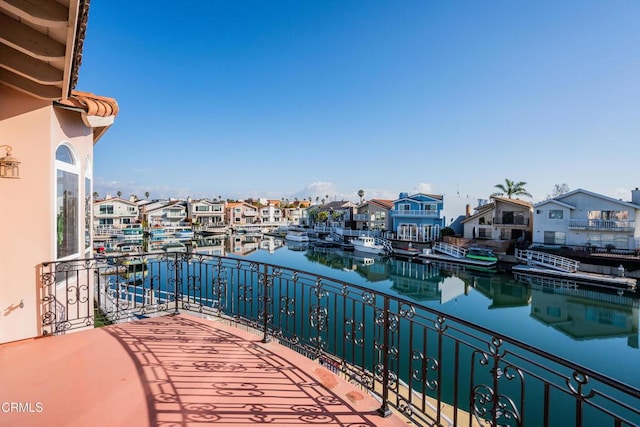 2110 Ravoli Dr, Oxnard, CA 93035 - balcony featuring a residential view and a water view