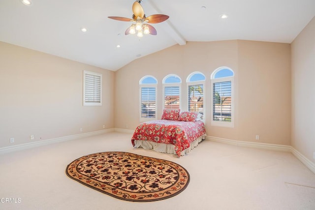 2110 Ravoli Dr, Oxnard, CA 93035 - carpeted bedroom featuring recessed lighting and a ceiling fan