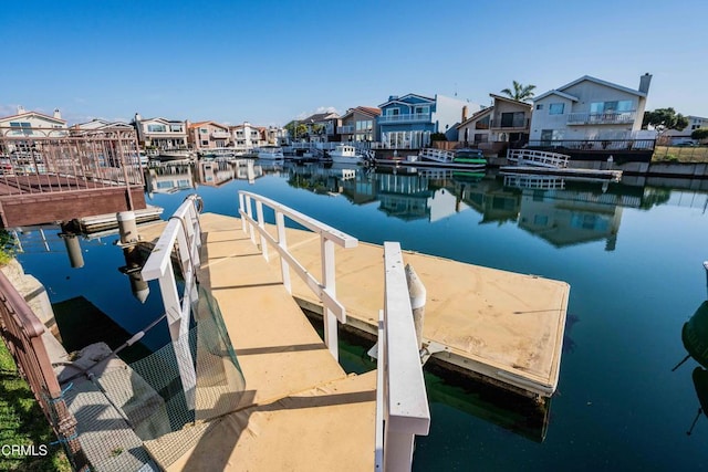 2110 Ravoli Dr, Oxnard, CA 93035 - dock featuring a residential view and a water view