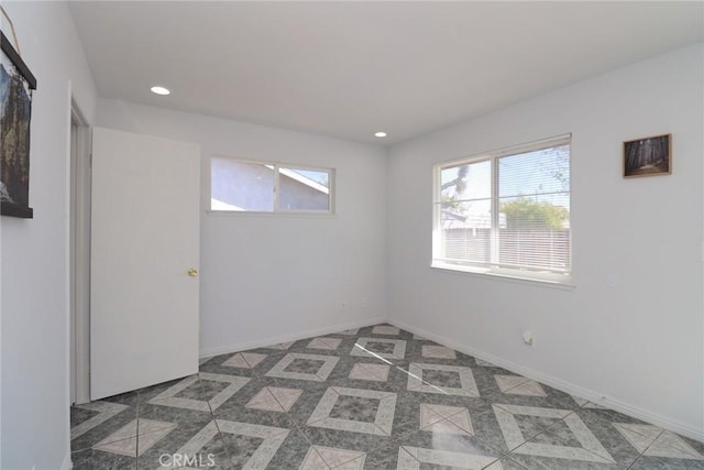 37334 55th St E, Palmdale, CA 93552 - unfurnished room featuring recessed lighting and tile patterned flooring