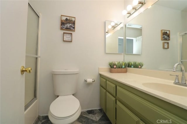 37334 55th St E, Palmdale, CA 93552 - full bath with vanity and toilet